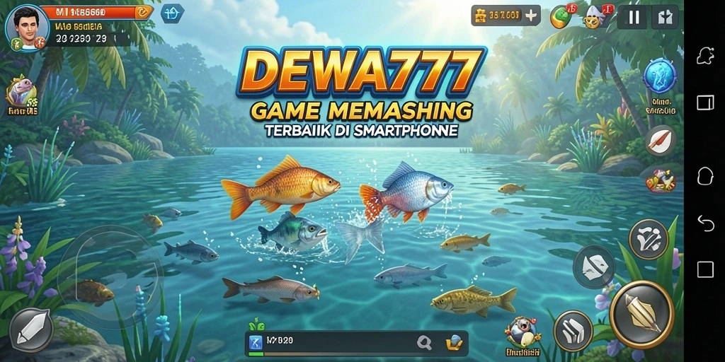 Tangkapan ikan menakjubkan dalam DEWA777 yang penuh warna.