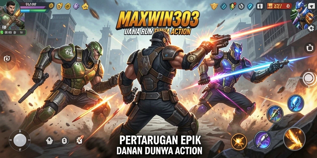 Screenshot MAXWIN303 menunjukkan aksi tempur yang seru dan mendebarkan.