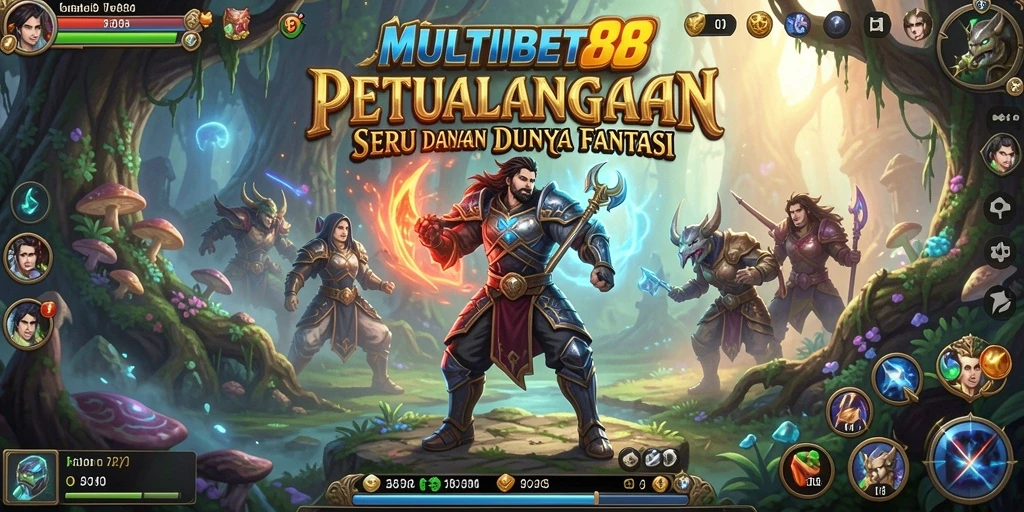 Tampilan gameplay MULTIBET88 dengan petualangan epik yang memukau.