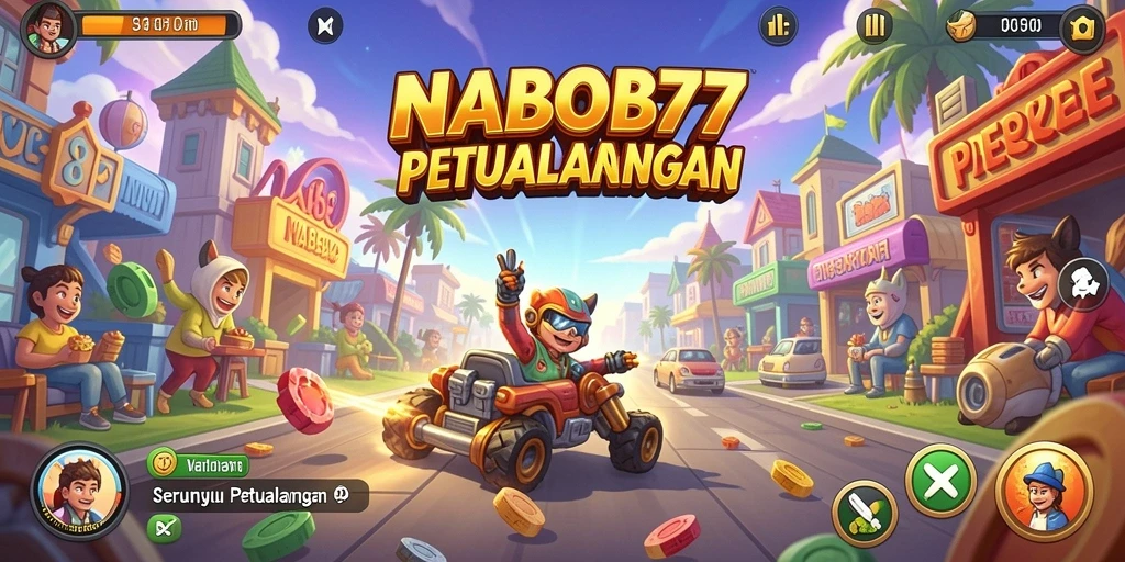Screenshot NABOB77 menampilkan aksi mendebarkan dalam permainan Arcade.