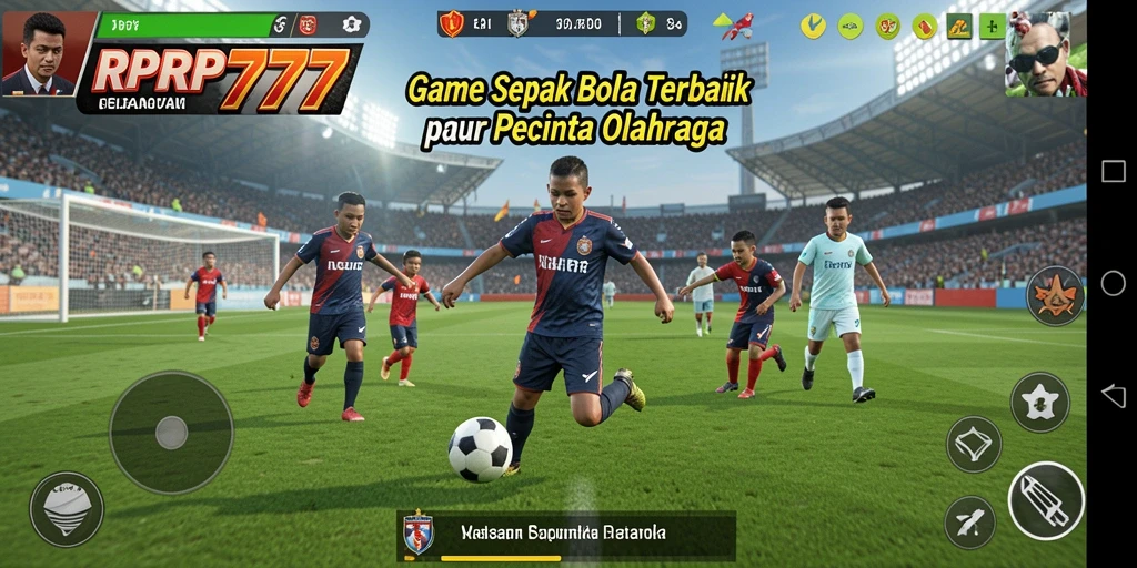 Tampilan menarik dari permainan sepak bola RPRP777