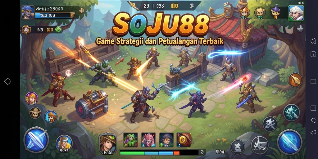 Tangkapan layar menarik dari gameplay SOJU88 yang mendebarkan.