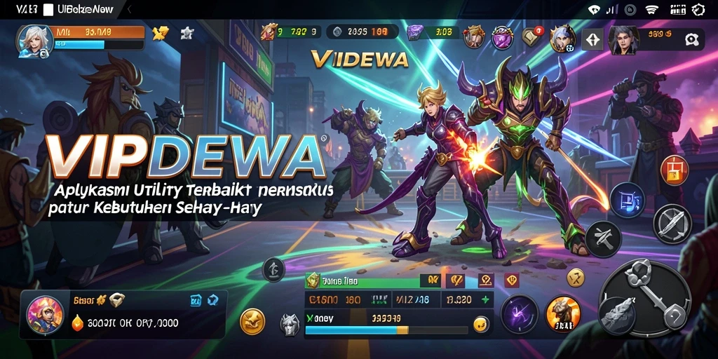 Tampilan antarmuka utama VIPDEWA yang intuitif dan menjawab kebutuhan Utility.