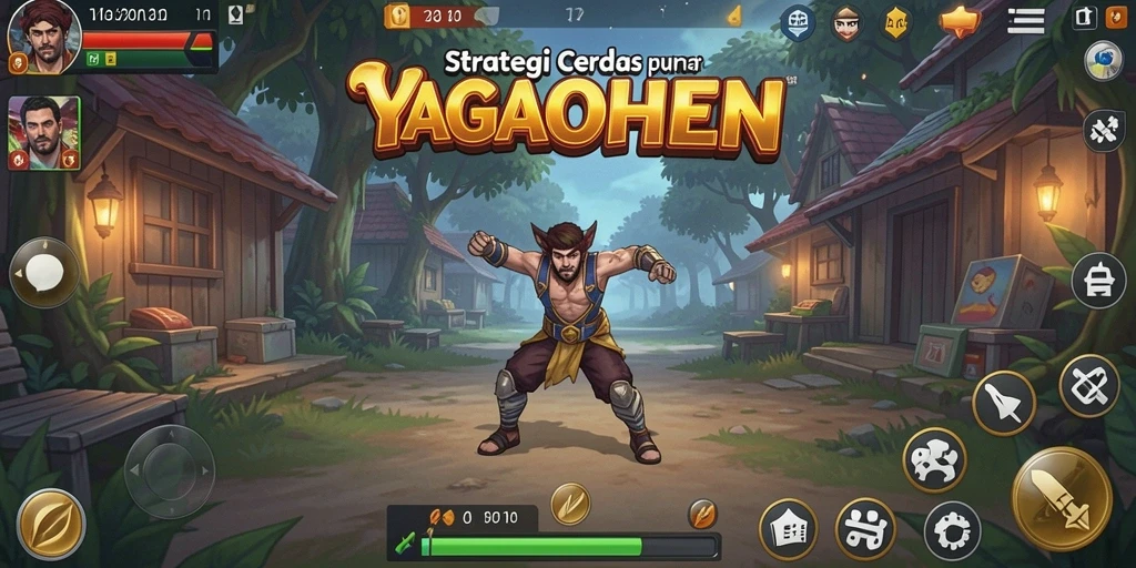 Screenshot YAGAOHEN menunjukkan gameplay strategi yang intens dan mengasyikkan.